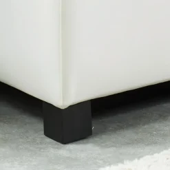 Banc Coffre Simili FILIPPO - Blanc -Sominova Soldes Boutique banc bout de lit 324489