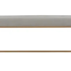 Banquette Pouf Tabouret Meuble Banc 120 Cm Gris Velours 3002066 -Sominova Soldes Boutique banc 10881047