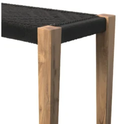 Banc Tressé Noir Ibiza -Sominova Soldes Boutique banc 12997529