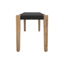 Banc Tressé Noir Ibiza -Sominova Soldes Boutique banc 12997535