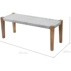 Banc Tressé Ibiza 9 Banc Tressé Ibiza -Sominova Soldes Boutique banc 12997689