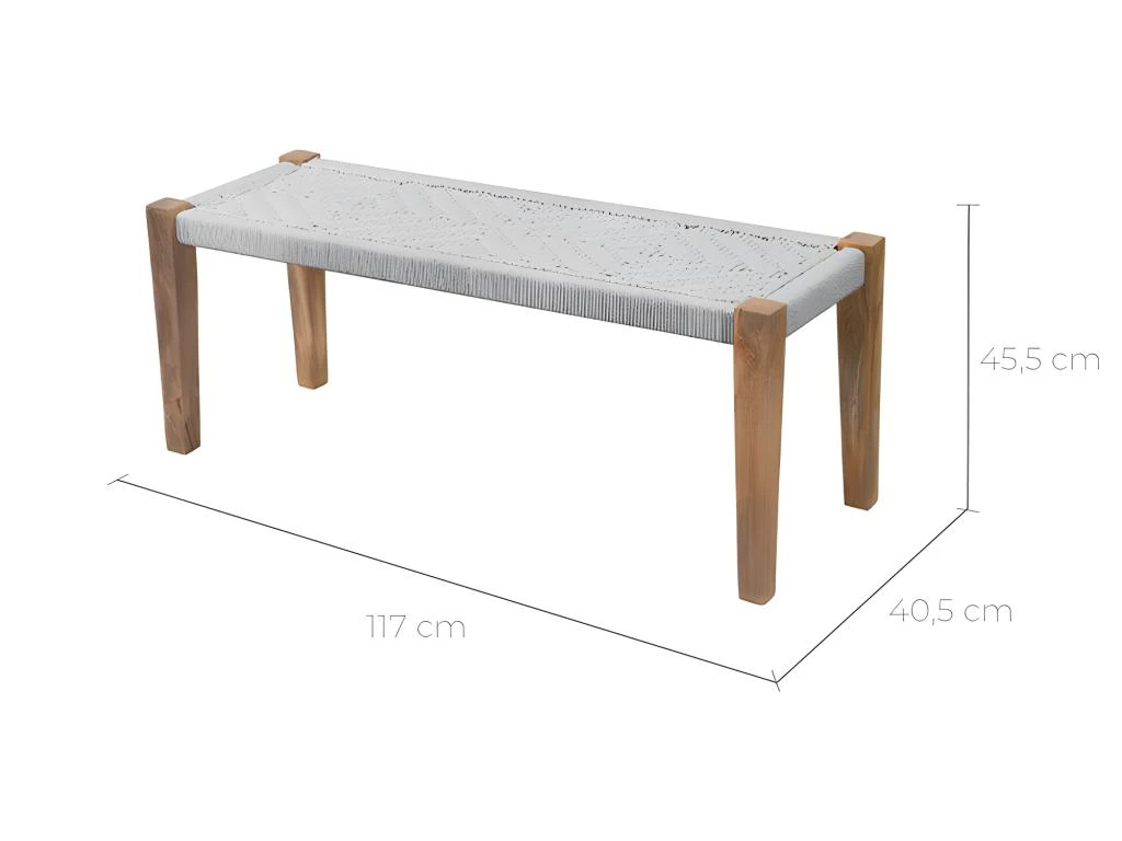 Banc Tressé Ibiza 4 Banc Tressé Ibiza – Image 2