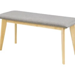 Banc Corretta En Tissu Et Bois