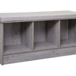 Banc De Rangement Design Mix'n Modul - 31x31 Cm - Gris