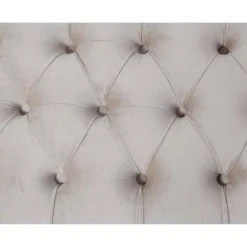 Banquette Capitonnée Marilyn Velours Taupe -Sominova Soldes Boutique banc 13685975