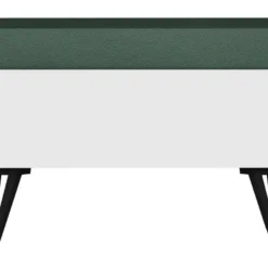 Meuble En Noyer Blanc - Vert Avec Panneaux De Particules 100% Mélaminés. 72x53,4x35 9 Meuble En Noyer Blanc - Vert Avec Panneaux De Particules 100% Mélaminés. 72x53,4x35 -Sominova Soldes Boutique banc 14121889