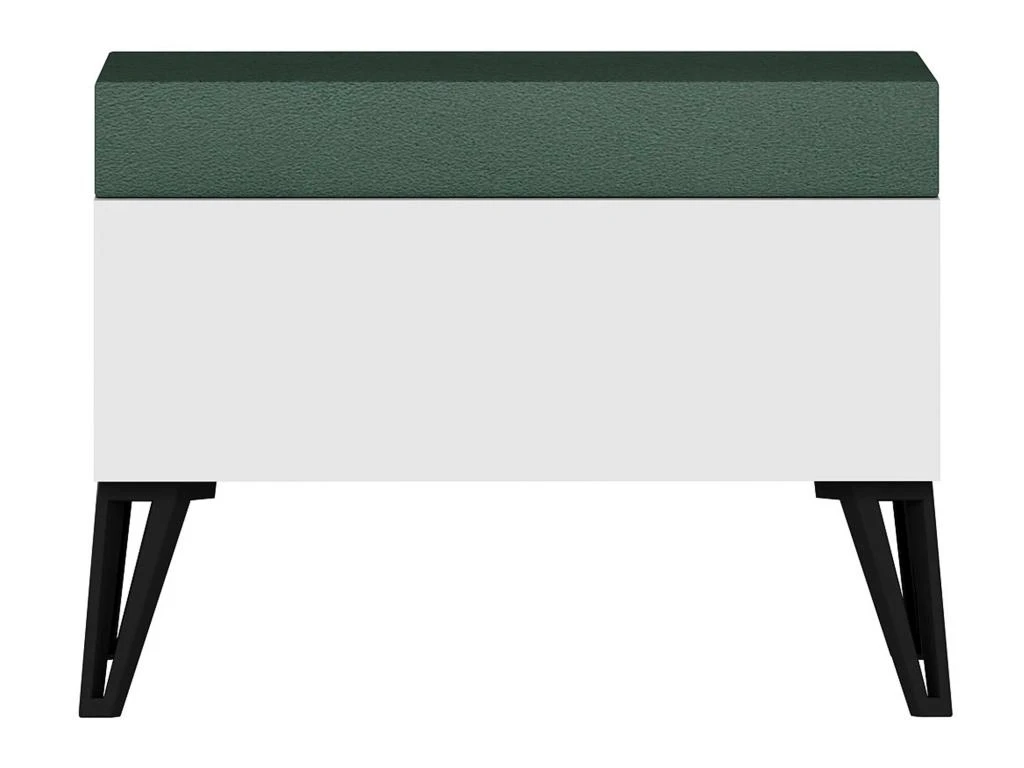 Meuble En Noyer Blanc - Vert Avec Panneaux De Particules 100% Mélaminés. 72x53,4x35 5 Meuble En Noyer Blanc - Vert Avec Panneaux De Particules 100% Mélaminés. 72x53,4x35 – Image 3