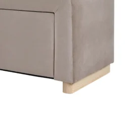 Banc Coffre - Velours - Taupe - CAPINO 20 Banc Coffre - Velours - Taupe - CAPINO -Sominova Soldes Boutique banc 14212731