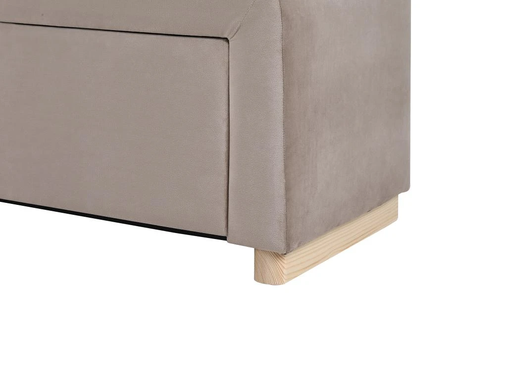 Banc Coffre - Velours - Taupe - CAPINO 11 Banc Coffre - Velours - Taupe - CAPINO – Image 9