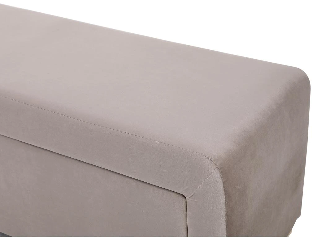 Banc Coffre - Velours - Taupe - CAPINO 10 Banc Coffre - Velours - Taupe - CAPINO – Image 8