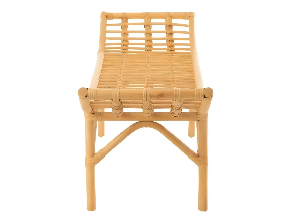 Banc Design "Ana Rotin" 120cm Naturel 5 Banc Design "Ana Rotin" 120cm Naturel – Image 3