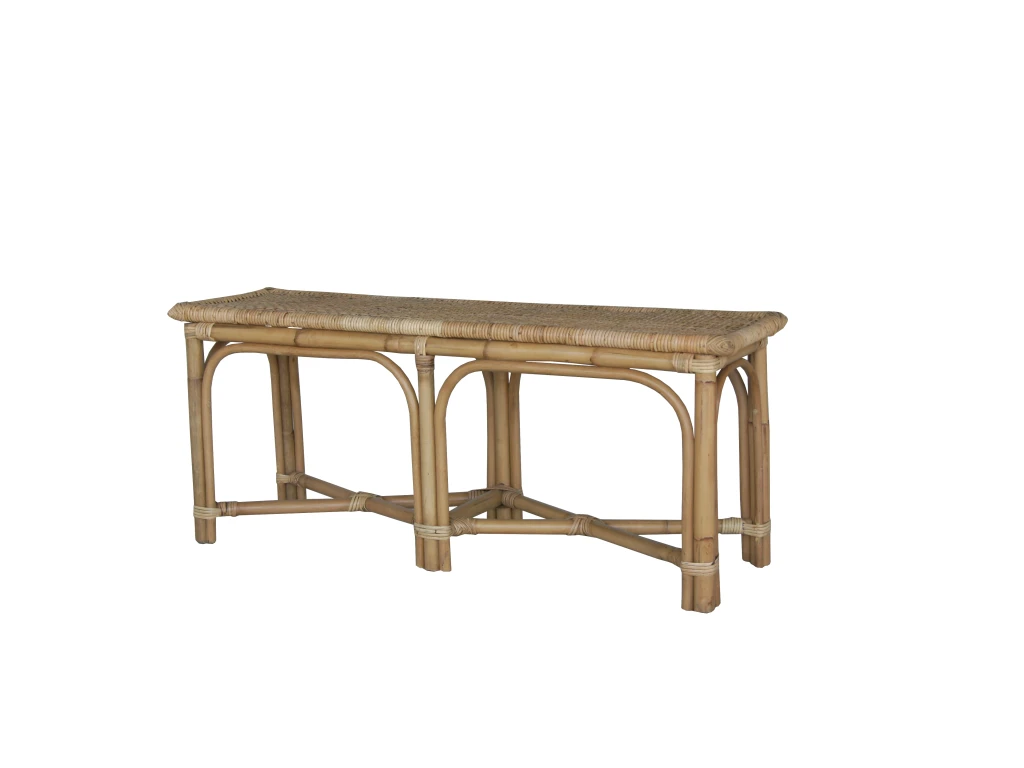 Banc Bout De Lit En Rotin Naturel Chillvert Parma 110x30x45 Cm Avec Osier Tressé 2 Banc Bout De Lit En Rotin Naturel Chillvert Parma 110x30x45 Cm Avec Osier Tressé