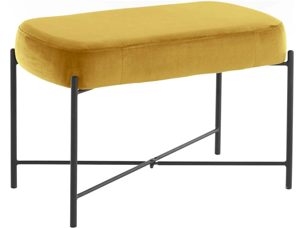 Banc En Velours Or 7 Banc En Velours Or – Image 5