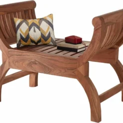 Pouf En Marron Acacia -Sominova Soldes Boutique banc 21671135