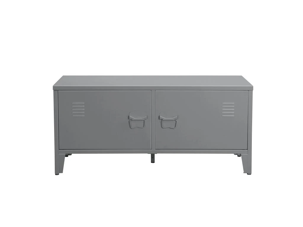 Banc Salino 2 Portes Gris 4 Banc Salino 2 Portes Gris – Image 2