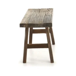 Banc En Bois Recyclé 100 Cm - Noldor -Sominova Soldes Boutique banc 22133409