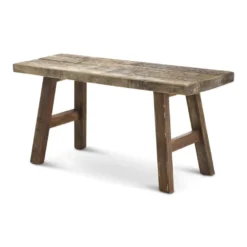 Banc En Bois Recyclé 100 Cm - Noldor -Sominova Soldes Boutique banc 22133411