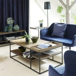 Rivoli Banc, Imitation Chêne Fumé. -Sominova Soldes Boutique banc 22157917