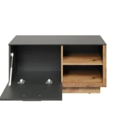 Synnax Banc 1 Claquement De Porte, 2 Tablettes Gris,chêne Décor. 9 Synnax Banc 1 Claquement De Porte, 2 Tablettes Gris,chêne Décor. -Sominova Soldes Boutique banc 22157925