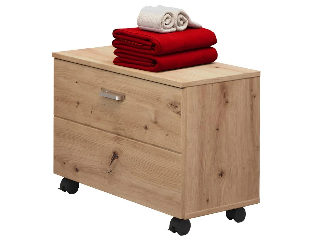 Geo Banc Pour Salle De Bain, 1 Compartiment Ouvert, 1 Rabat Imitation Chêne. 3 Geo Banc Pour Salle De Bain, 1 Compartiment Ouvert, 1 Rabat Imitation Chêne.