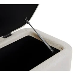 PISTACHE - Bout De Lit Avec Rangement En Velours Côtelé - Beige -Sominova Soldes Boutique banc 22678681