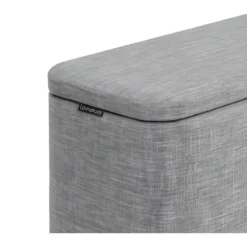 PISTACHE - Bout De Lit Avec Rangement En Tissu - Gris Clair -Sominova Soldes Boutique banc 22678721