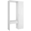Kit Dressing Colonne Fermée Avec Tiroir Latéral Costume Blanc -Sominova Soldes Boutique dressing et vestiaire 13081297