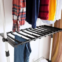Télescopique Garde-Robe Système Herkule, Portant De Vêtement Penderie, FRG38 -Sominova Soldes Boutique dressing et vestiaire 19159855