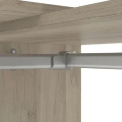 Aménagement Dressing Modulable Blanc/Chêne - SWAMA - L 199 X L 44 X H 218 Cm -Sominova Soldes Boutique dressing et vestiaire 19722691