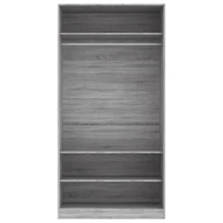 Garde-robe Sonoma Gris 100x50x200 Cm Bois D'ingénierie -Sominova Soldes Boutique dressing et vestiaire 20101731