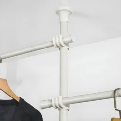 Télescopique Garde-Robe Système Herkule, Portant De Vêtement, FRG34-W 14 Télescopique Garde-Robe Système Herkule, Portant De Vêtement, FRG34-W -Sominova Soldes Boutique dressing et vestiaire 21988199