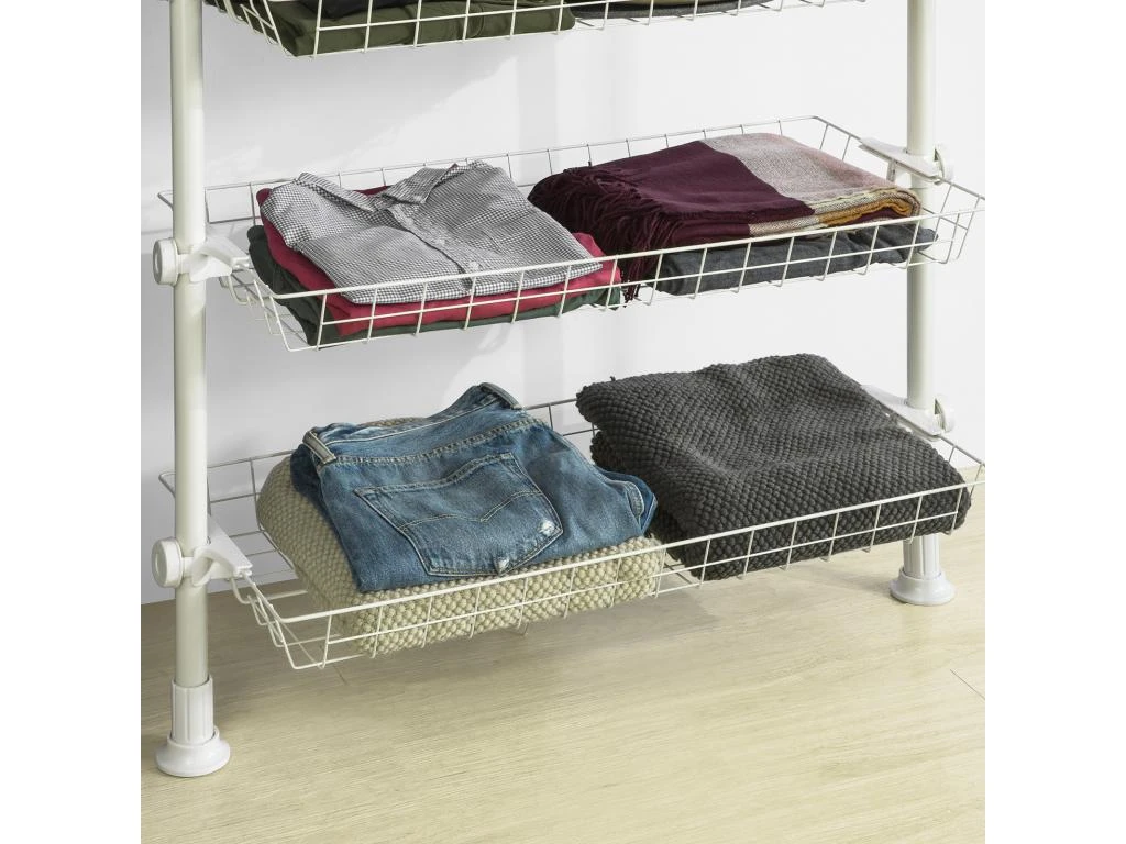 Télescopique Garde-Robe Système Herkule, Portant De Vêtement, FRG34-W 8 Télescopique Garde-Robe Système Herkule, Portant De Vêtement, FRG34-W – Image 6