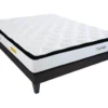 BELLECOUR LITERIE | Ensemble CELESTIN 140x200 Cm | Matelas Mémoire De Forme + Sommier Bois | Ferme -Sominova Soldes Boutique ensemble matelas sommier 10732971
