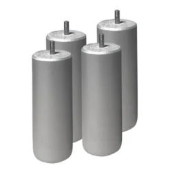 SEYCHELLES - Pack Matelas 140x190 + Sommier Tapissier Démontable 2x20 Lattes Anthracites + Pieds Argent 15cm 11 SEYCHELLES - Pack Matelas 140x190 + Sommier Tapissier Démontable 2x20 Lattes Anthracites + Pieds Argent 15cm -Sominova Soldes Boutique ensemble matelas sommier 10839965