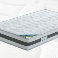 SEYCHELLES - Pack Matelas 140x190 + Sommier Tapissier Démontable 2x20 Lattes Lin + Pieds Bois 15cm 10 SEYCHELLES - Pack Matelas 140x190 + Sommier Tapissier Démontable 2x20 Lattes Lin + Pieds Bois 15cm -Sominova Soldes Boutique ensemble matelas sommier 10840243