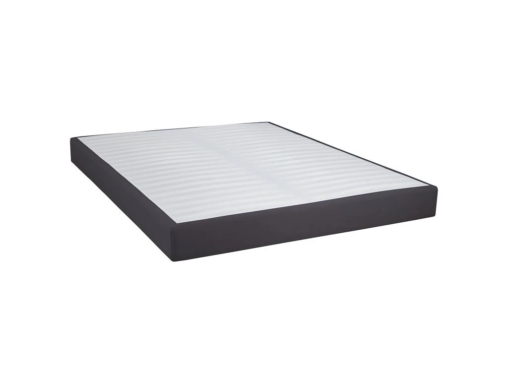 SEYCHELLES - Pack Matelas 140x190 + Sommier Tapissier Démontable 2x20 Lattes Anthracites + Pieds Bois 15cm 4 SEYCHELLES - Pack Matelas 140x190 + Sommier Tapissier Démontable 2x20 Lattes Anthracites + Pieds Bois 15cm – Image 2