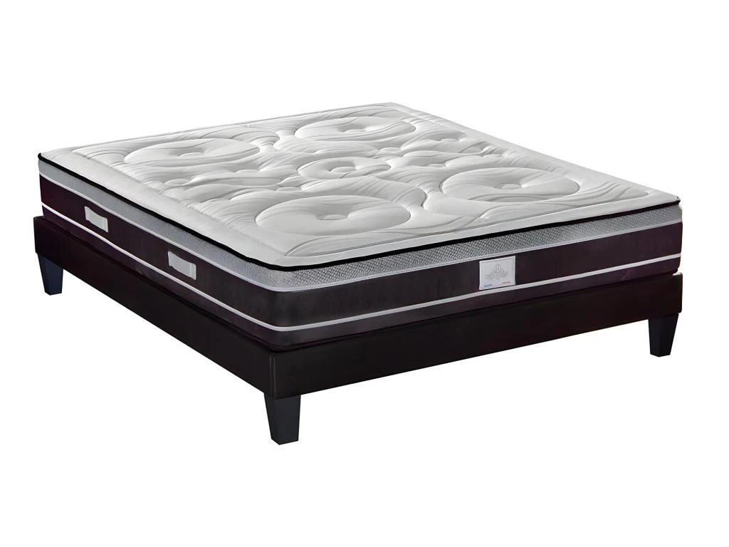 HYPSOM | Ensemble DIVIN 180x200 Cm | Matelas Ressorts Ensachés + Sommier Bois | Ferme 3 HYPSOM | Ensemble DIVIN 180x200 Cm | Matelas Ressorts Ensachés + Sommier Bois | Ferme