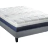 BELLECOUR LITERIE | Ensemble CASTELLANE 160x200 Cm | Matelas Mémoire De Forme + Sommier Bois | Ferme -Sominova Soldes Boutique ensemble matelas sommier 10874493