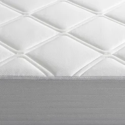 Ensemble Sommier + Matelas 140 X 190 Cm Ressorts Ensachés 5 Zones Mémoire De Forme ép. 22 Cm - CEOS De DREAMEA -Sominova Soldes Boutique ensemble matelas sommier 10925475
