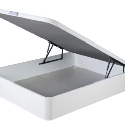 Ensemble Literie 140 X 190 Cm - Sommier Coffre Blanc + Matelas Ressorts Ensachés - MARQUIS De DREAMEA PLAY -Sominova Soldes Boutique ensemble matelas sommier 12353071