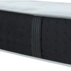 Ensemble Sommier Velours + Matelas Ressorts Ensachés Et Mémoire De Forme ép.25cm - 160 X 200 Cm - TIAMAT De DREAMEA 14 Ensemble Sommier Velours + Matelas Ressorts Ensachés Et Mémoire De Forme ép.25cm - 160 X 200 Cm - TIAMAT De DREAMEA -Sominova Soldes Boutique ensemble matelas sommier 13622243