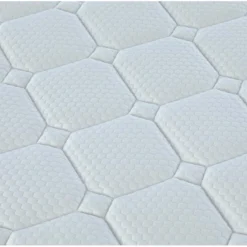 Ensemble Sommier Velours + Matelas Ressorts Ensachés 7 Zones Accueil Mémoire De Forme Et Latex ép.30cm - 140 X 190 Cm - ARTIO De DREAMEA -Sominova Soldes Boutique ensemble matelas sommier 13622787