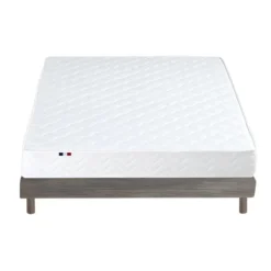 Ensemble Matelas Accueil Latex INITIAL Sommier En Kit Couleur - Chêne Gris, Dimensions - 140 X 190 Cm 9 Ensemble Matelas Accueil Latex INITIAL Sommier En Kit Couleur - Chêne Gris, Dimensions - 140 X 190 Cm -Sominova Soldes Boutique ensemble matelas sommier 14401687