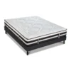 Matelas Calliope Mousse Haute Densité Accueil Mémoire De Forme Et Sommier Kit Bois - 160 X 200 Cm 2 Matelas Calliope Mousse Haute Densité Accueil Mémoire De Forme Et Sommier Kit Bois - 160 X 200 Cm -Sominova Soldes Boutique ensemble matelas sommier 14481257