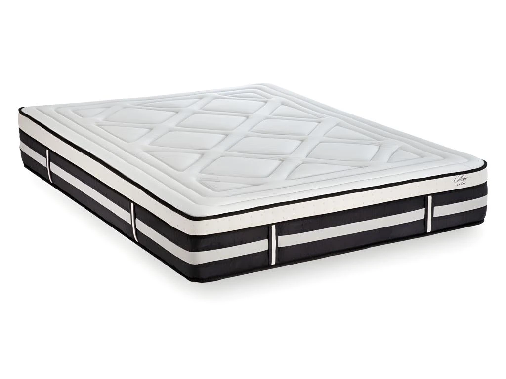 Matelas Calliope Mousse Haute Densité Accueil Mémoire De Forme Et Sommier Kit Bois - 160 X 200 Cm 5 Matelas Calliope Mousse Haute Densité Accueil Mémoire De Forme Et Sommier Kit Bois - 160 X 200 Cm – Image 3