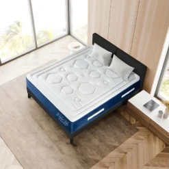 Ensemble Matelas Dolce Vita Ressorts Ensachés Accueil Mémoire 28cm Et Sommier Bois Noir 160x200cm -Sominova Soldes Boutique ensemble matelas sommier 14481319