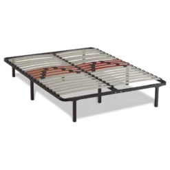 Ensemble Matelas Aubertin Ressorts Ensachés Accueil Mémoire Et Sommier Cadre Métal - 160 X 200 Cm -Sominova Soldes Boutique ensemble matelas sommier 14484025
