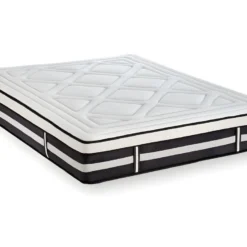 Matelas Calliope Mousse Haute Densité Accueil Mémoire De Forme Et Sommier Kit Bois - 140 X 190 Cm -Sominova Soldes Boutique ensemble matelas sommier 14484241