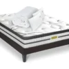 Matelas Concorde Ressorts Ensachés Accueil Mémoire De Forme Ferme+ Sommier + Accessoires - 140x19 -Sominova Soldes Boutique ensemble matelas sommier 14486009