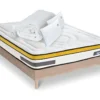 Ensemble Matelas Aubertin Ressorts Ensachés Accueil Mémoire + Sommier + Accessoires - 140 X 190 -Sominova Soldes Boutique ensemble matelas sommier 17956193